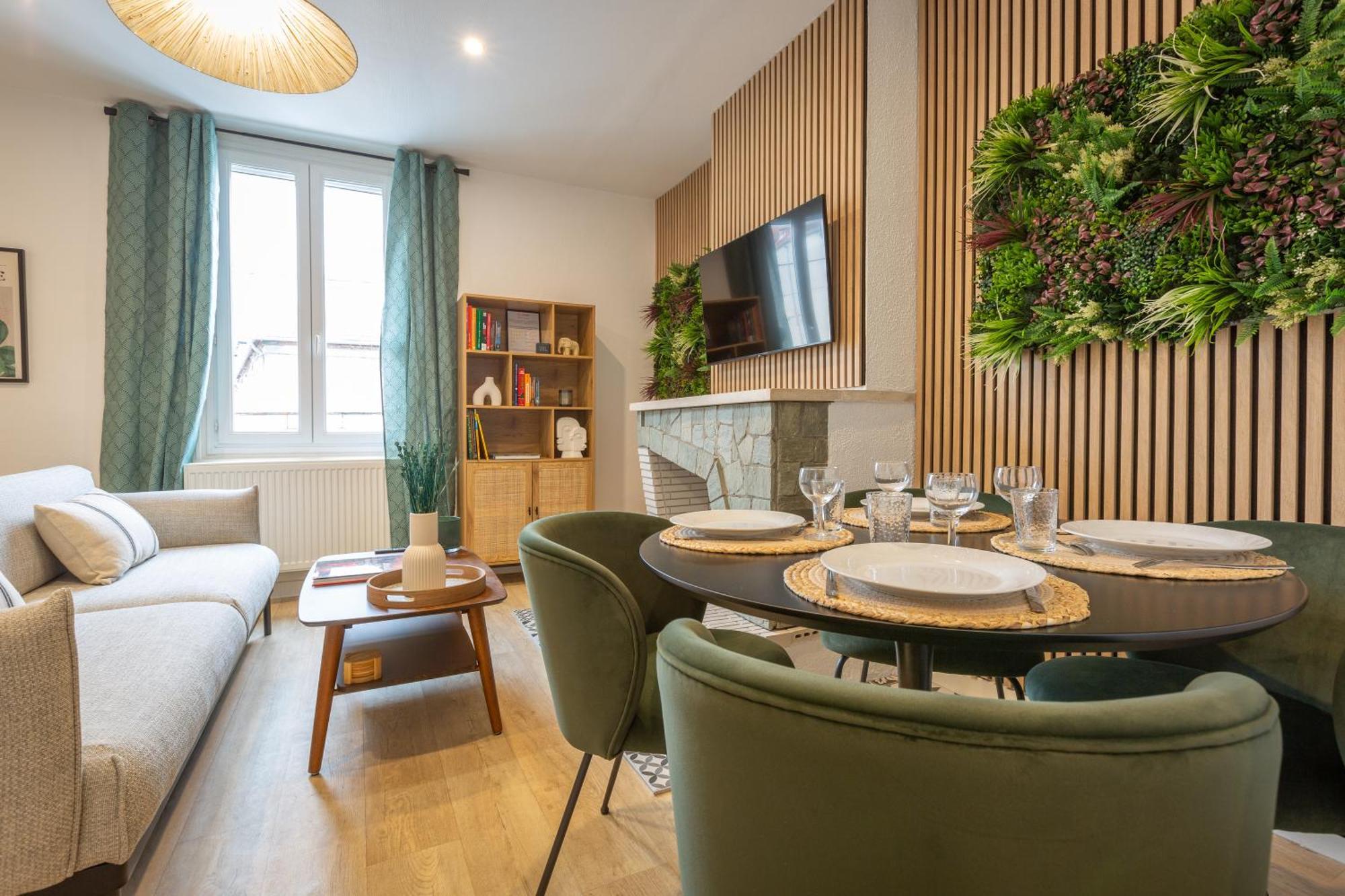 Tropical Escape Near City Center Fiber Netflix Montlucon Bagian luar foto